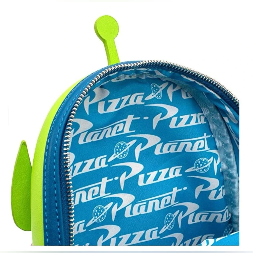Disney Toy Story Alien Pizza Planet Mini Backpack NWT